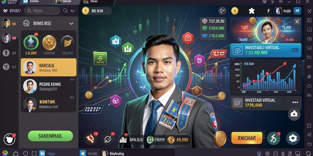 Lingkungan game yang beragam dan menakjubkan.