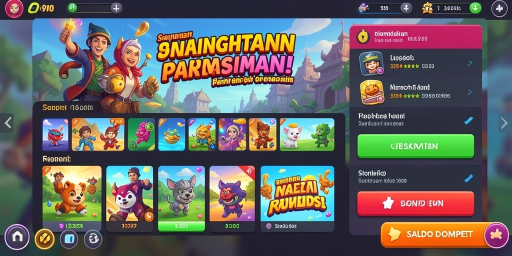 Bonus harian untuk meningkatkan peluang menang.