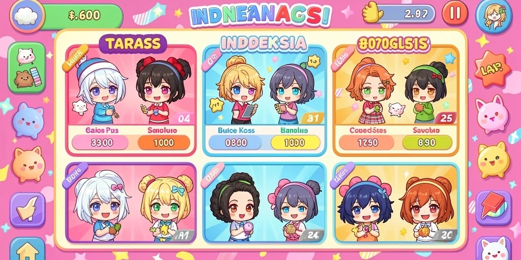 Grafis menawan yang membuat permainan menyenangkan.