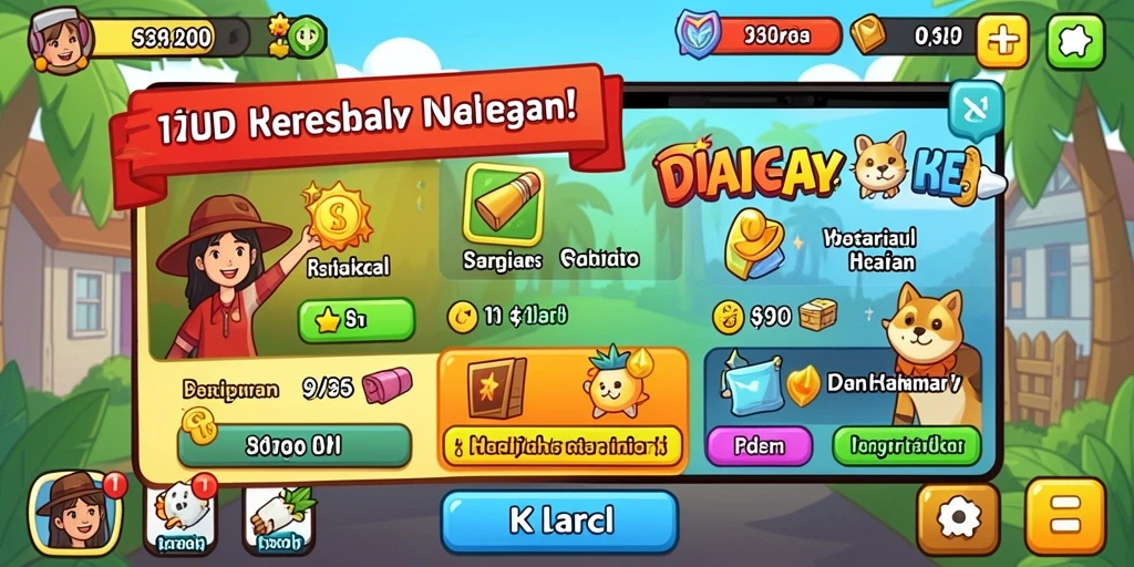 Fitur multiplayer untuk bersosialisasi dengan teman.