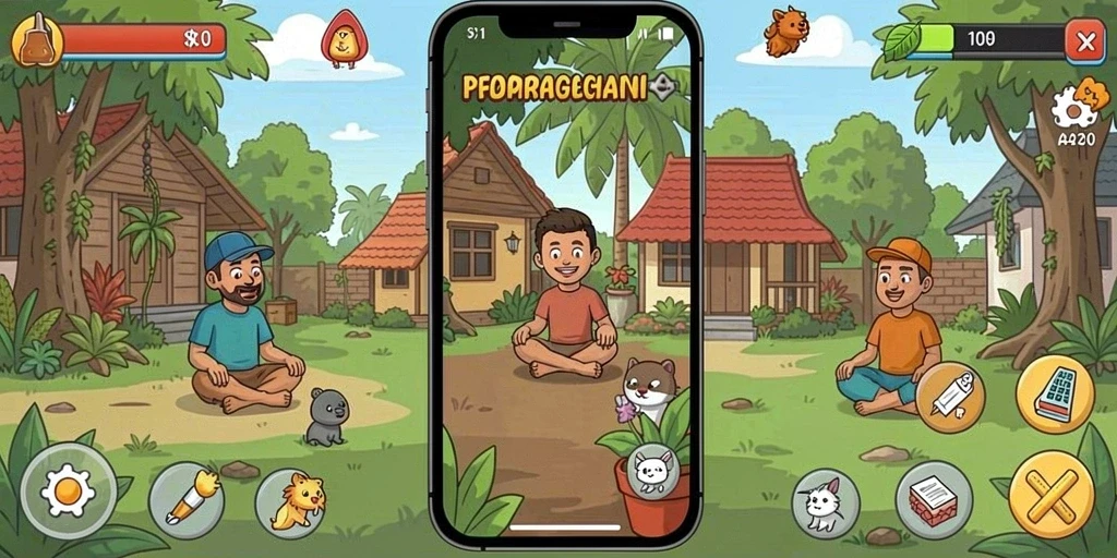 Berbagai karakter dengan kemampuan unik untuk dipilih.