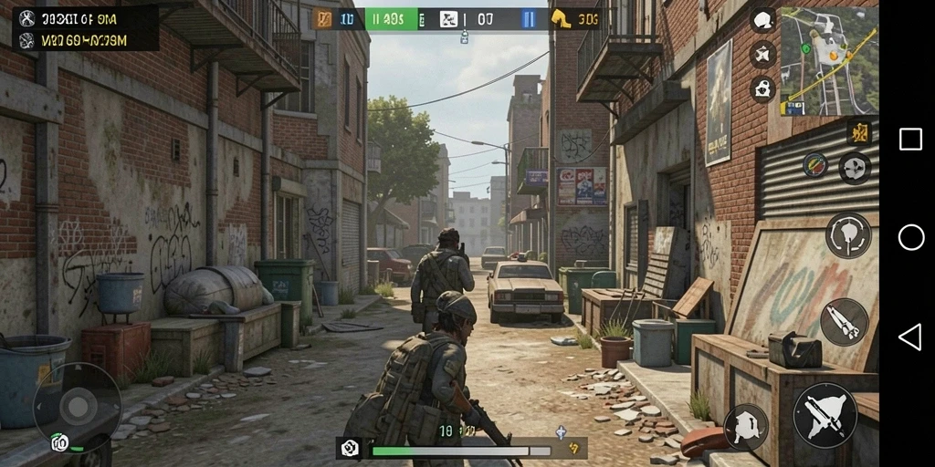 Sesi multiplayer yang menghibur dan kompetitif.
