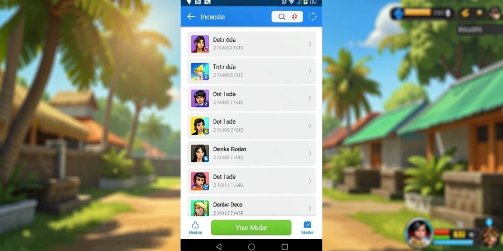 Screenshot menampilkan mode multiplayer dengan teman-teman.