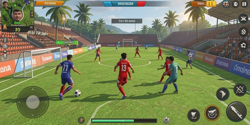 Level menantang yang selalu siap menguji keterampilan.