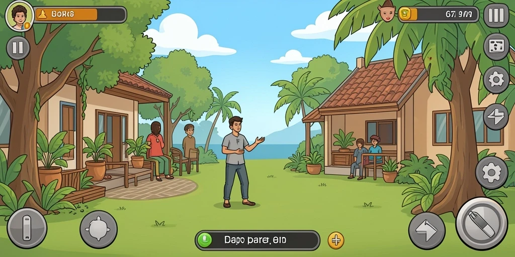 Level yang menantang dengan misi seru.