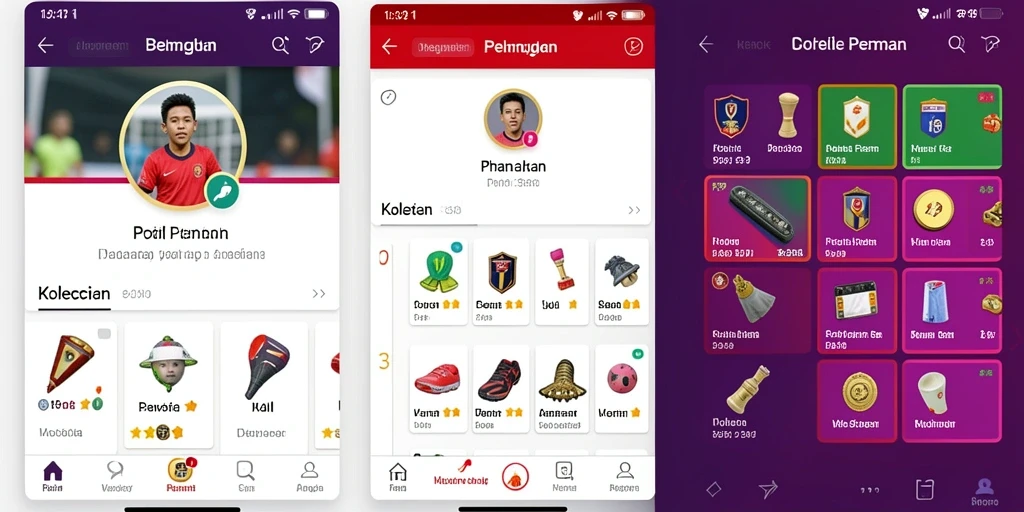 Fitur komunitas yang memungkinkan interaksi antar pemain.
